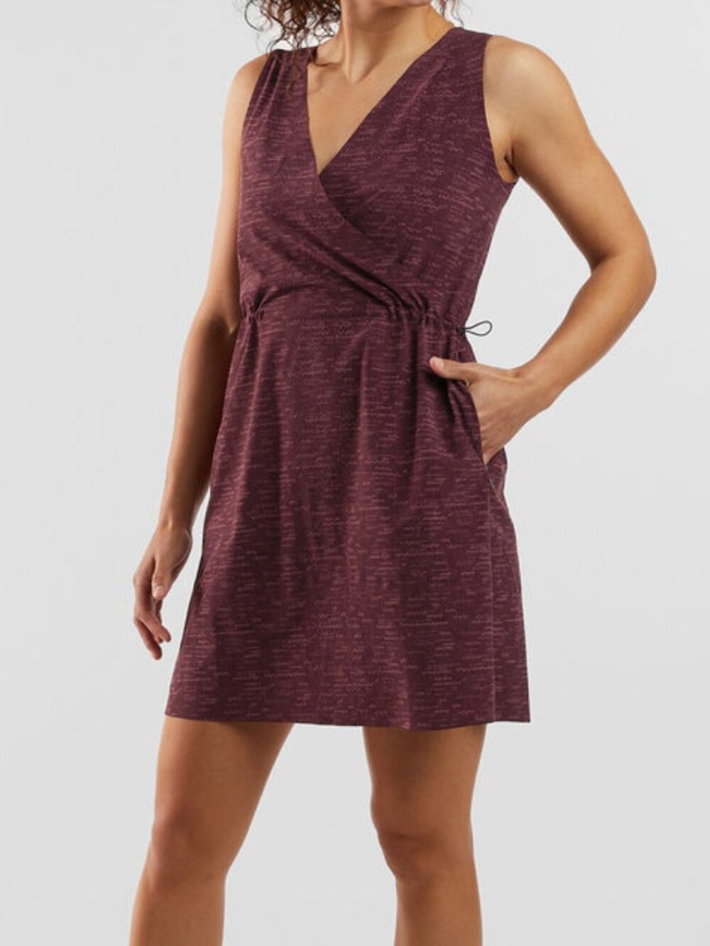 Title Nine Round Trip Aruba Dress Large Purple